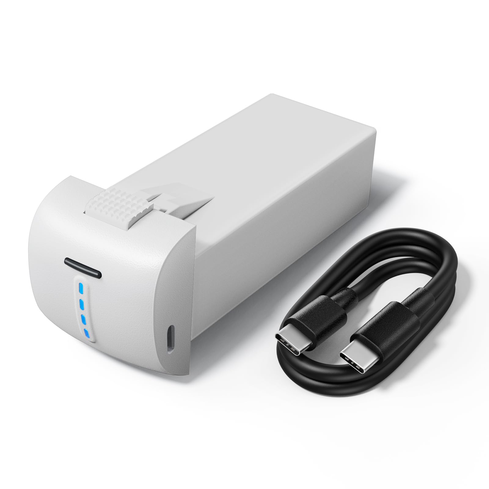 Ruko F11PRO 2 Drone Battery, 7.7V 3200mAh Spare Drone Rechargeable Lithium Battery with Type-C Charging Cable, Support Fast Charging