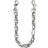 LSBDJDL Metal letter Bag Charms Wallet Chain Keychains Purse Handbags Purse Chain Bag Strap Accessories For Women