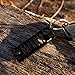 Key Chain for Your Jeep Wrangler - JK JKU JL Grille Laser-Cut 304 Stainless Steel Keychain - Will Never Rust, Bend or Break! for Jeep Wrangler Accessories Enthusiasts (Black)