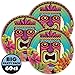 AmscanTropical Tiki Party Dessert Plates, 7