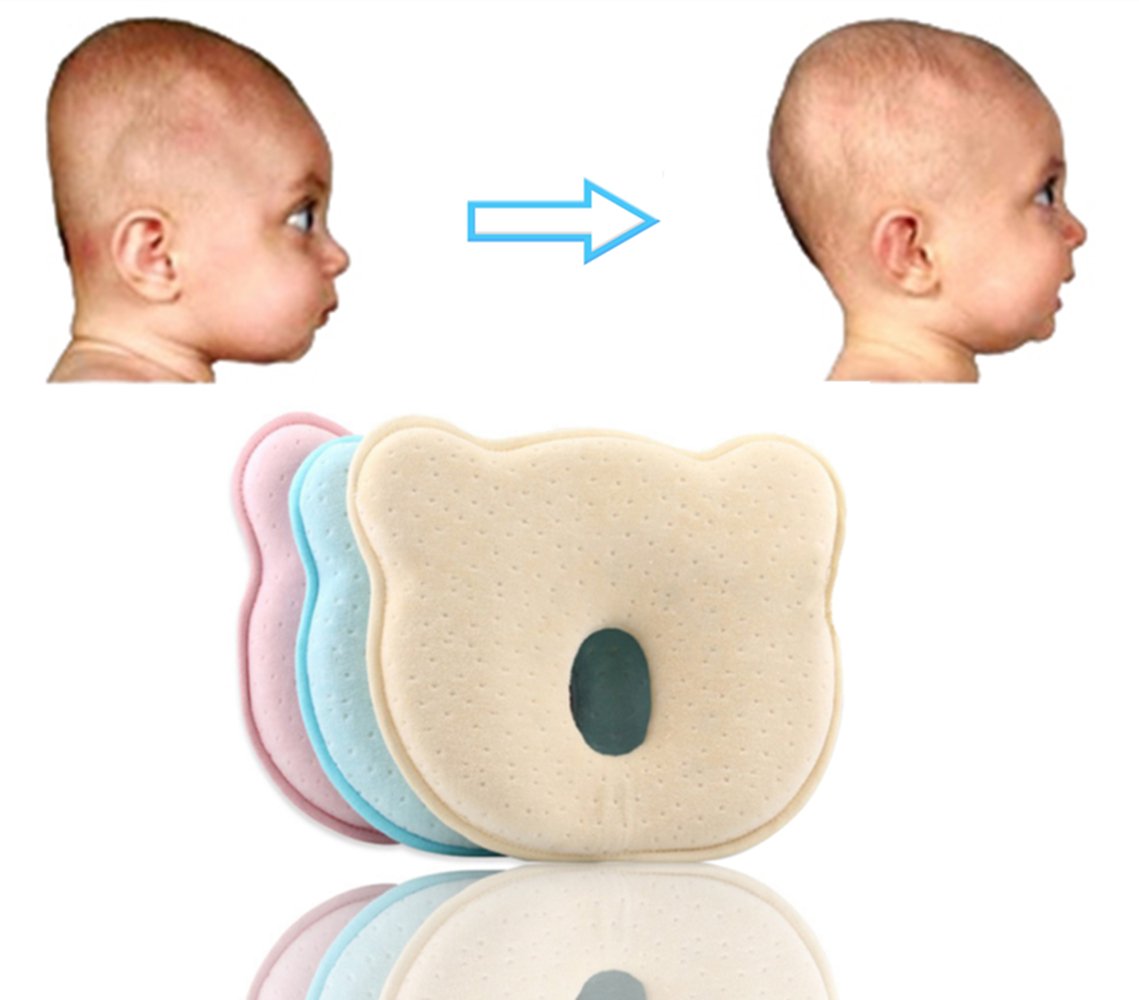 Oreiller En Mousse A Memoire Pour Bebe Afin De Prevenir Le Syndrome De Tete Plate Bebe Descanso Y Sueno Amberfreda Com