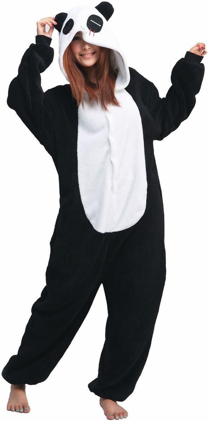 iNewbetter Sleepsuit Costume Cosplay Lounge Wear Kigurumi Adult Onesie Pajamas Panda