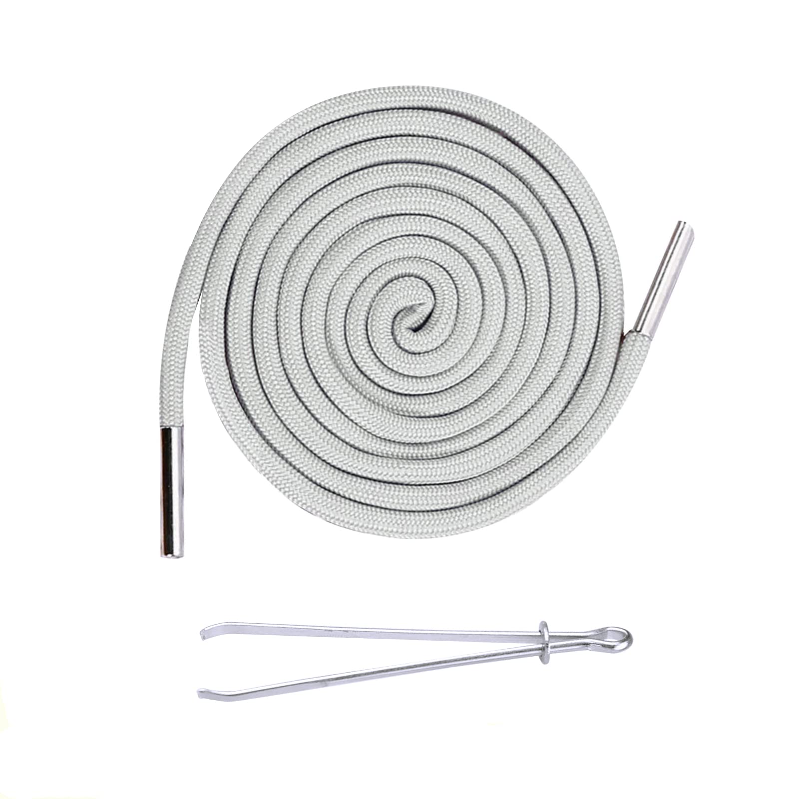 Drawstring Cord, 140cm Cotton Drawstrings with Metal Lock Ends Replacement for Sweatpants, Hoodies, Jackets,Sweatshirt,Swim Trunks,Tote Bag