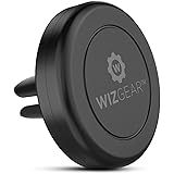 WizGear Universal Air Vent Magnetic Phone Car Mount Holder with Fast Swift-Snap Technology for Smartphones and Mini Tablets, Black