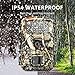 WOSPORTS Trail Camera Hunting Game Camera, 2019 Upgraded Motion Activated Night Vision up to 65ft,1080P Full HD Waterproof Wildlife Scouting Monitoring Home Security Camera, 88D (Trail Camera-Camo)