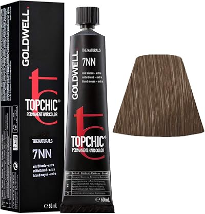 Goldwell Topchic 7NN Extra Medium Blonde 60ml 1587 Permanent Hair Colour