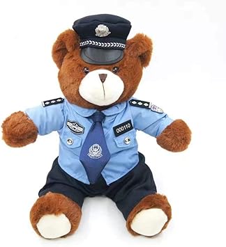 peluche polizia