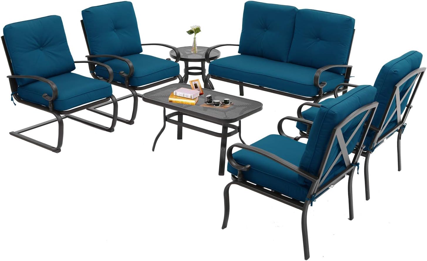 Best Black Outdoor Club Chair Set Of 2