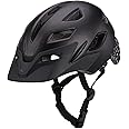 Kids Bike Helmet, Adjustable Youth Boys Girls Helmets for Ages 3-5-8-14 Years (50-57cm), Child Helmet with Visor and LED Light, Lightweight Multi-Sport Bicycle Scooter Skate Cycling Helmets