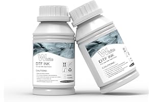 EXPLUX DTF White Ink,DTF Film Printing,Used for Printhead:C13,S13,X13,R1390,I3200,L1800, L8058, XP600,High Flow Printer Ink,2