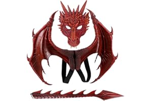 BaronHong Dragon Halloween Cosplay Mask Foam Rubber Cosplay Costume Accessory