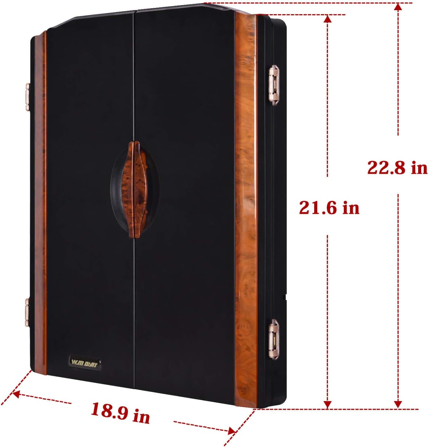 WIN.MAX Electronic Soft Tip Dartboard Set with Cabinet, 12 Darts LED Display : Sports & Outdoors