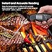 Waterproof Digital Meat Thermometer, Perkisboby Instant Read Food Thermometer With Foldable Probe Backlight Function for Cooking BBQ Grilling Smoker Oven Milk