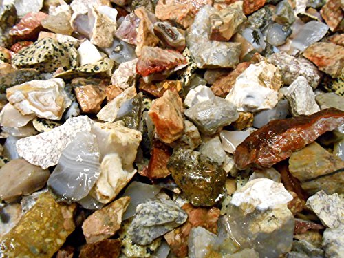 Rock Tumbler Gem Refill Kit "Mexican Desert Arroyo Mix" Rough 8oz.