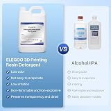ELEGOO 5kg Resin Cleaner Detergent for 3D Printer Photopolymer Reusable No view 5