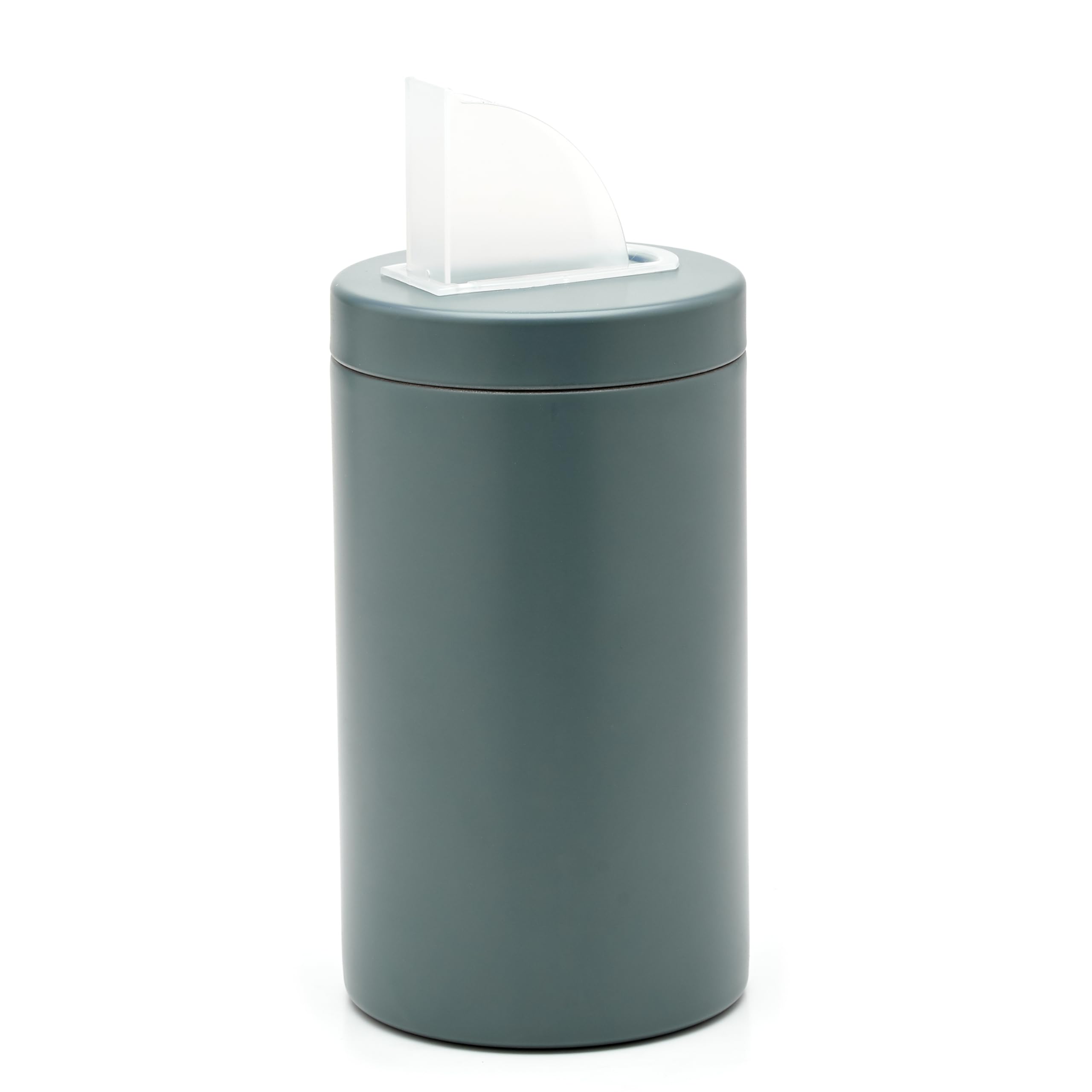 balibetov Yerbero Yerba Container with Spout - Stainless Steel Container Pouring Lid Easy Filling Mate Cup - Works for Sugar Dispenser Sugar Container and Coffee Container for Ground Coffee (Grey)