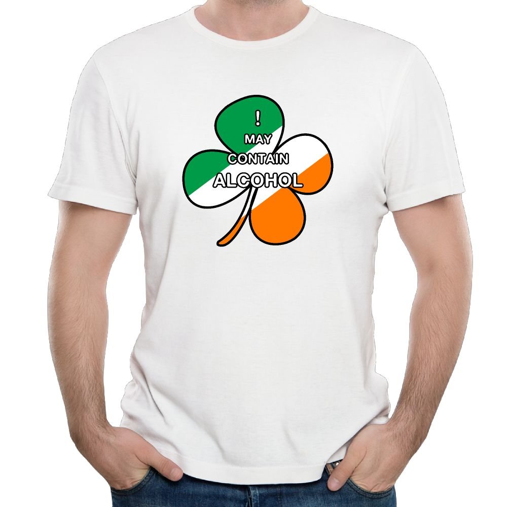 Ap Room May Contain Alcohol Cool 100 T Shirt Round Neck Tees Tops