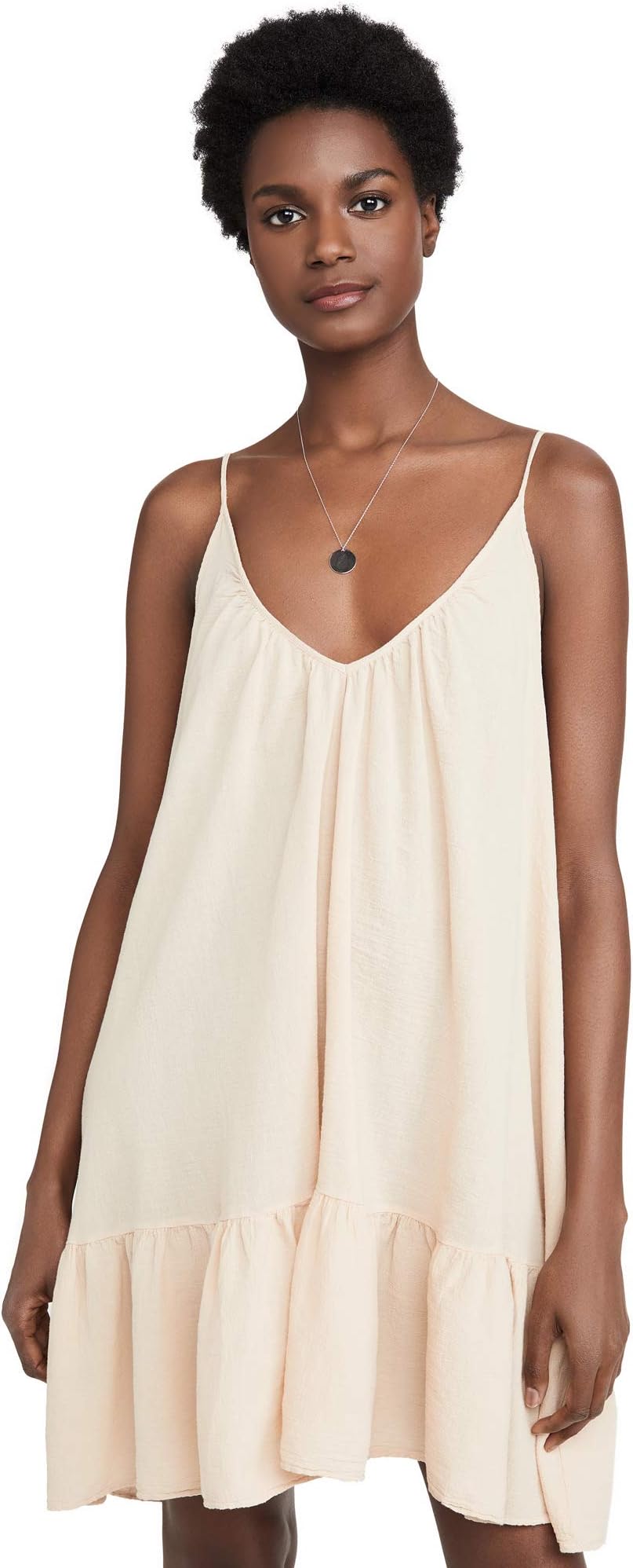 9seed Women's St. Tropez Ruffle Mini Dress