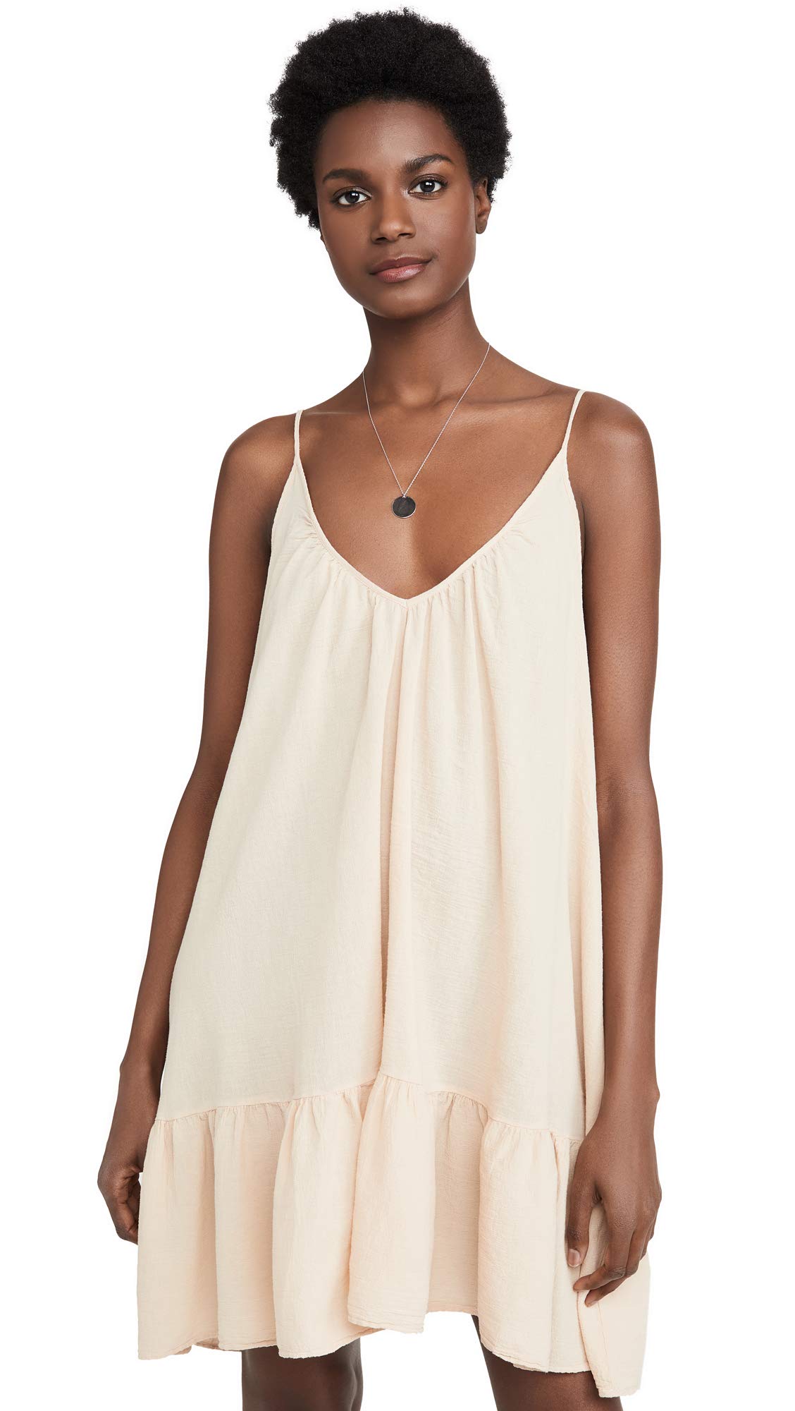 9seed Women's St. Tropez Ruffle Mini Dress