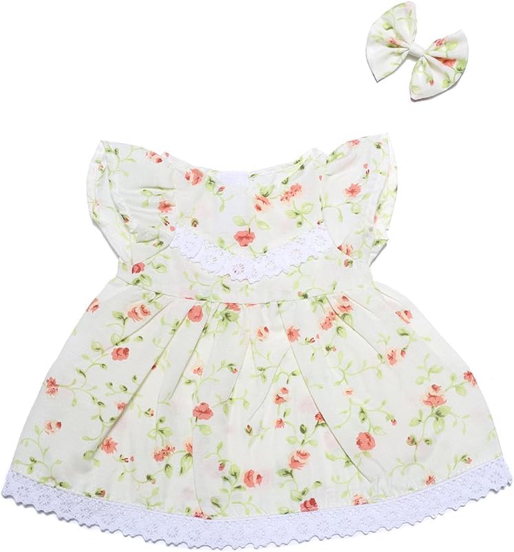 YaToy Girls Doll Cloth Shirt Bear Outfit Dress Stuffed Animal Toy Bundle Gift