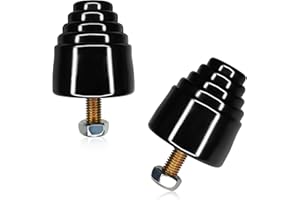 Hirificing 2PCS Rear Bump Stops, Suspension Bump Stopper Air Shocks for Cars Shock Absorbers All Purpose Bump Stop for Shock Absorption and Cushioning Absorbers for Cars Trucks Vans Off-Road Vehicles