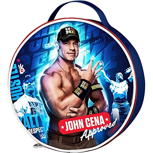 Thermos John Cena World Wrestling Entertainment Novelty Round Lunch Kit- Blue Thermos John Cena World Wrestling Entertainment Novelty Round Lunch Kit- Blue