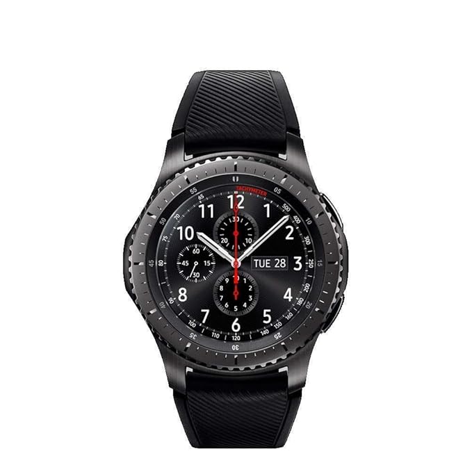 Gear S3 Frontier SM-R760 Smartwatch, Worldwide Version, USA Plug Included + 1 Year Extended Warranty