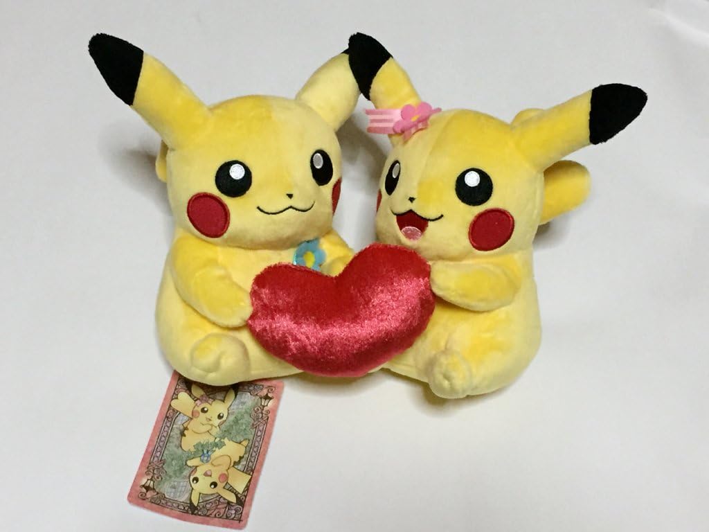 Amazon ポケモンセンター My Dearest ペア ピカチュウ ぬいぐるみ ウェディング バレンタイン レア ぬいぐるみ ホビー Amazon ポケモンセンター My Dearest ペア ピカチュウ ぬいぐるみ ウェディング バレンタイン レア ぬいぐるみ ホビー