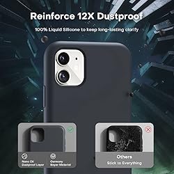 TOCOL for iPhone 11 Case, Slim Silicone Case for