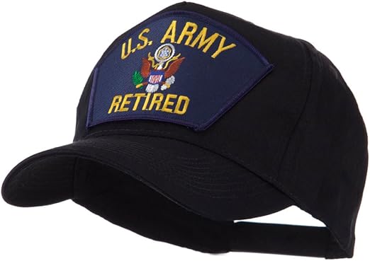 retired military caps