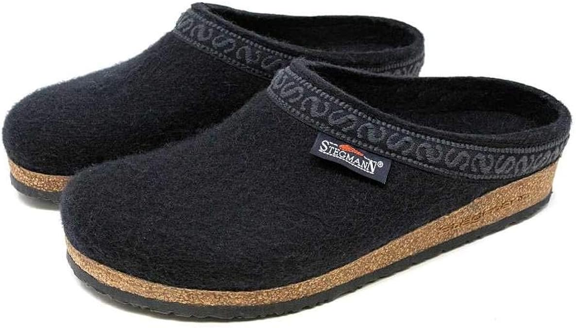stegmann wool felt clogs