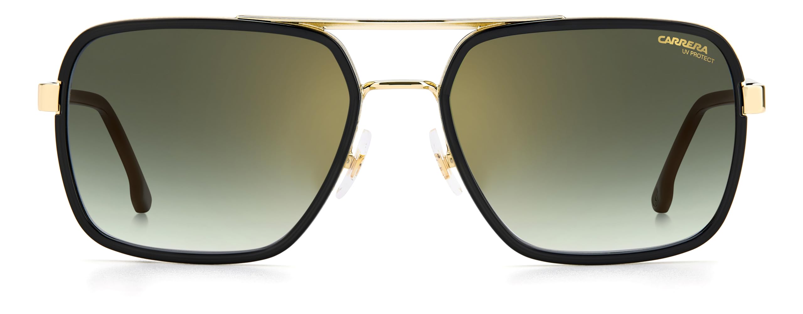 Carrera 256/S GOLD BLACK/GREEN SHADED GOLD MIRROR 58/18/140 men Sunglasses
