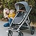 2018 UPPAbaby VISTA Stroller, Jake (Black/Carbon/Black Leather)
