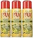 Pam Organic Olive Oil Cooking Spray 5oz Can (Pack of 3)