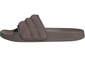 adidas unisex-adult Adilette Suede Slide Sandal