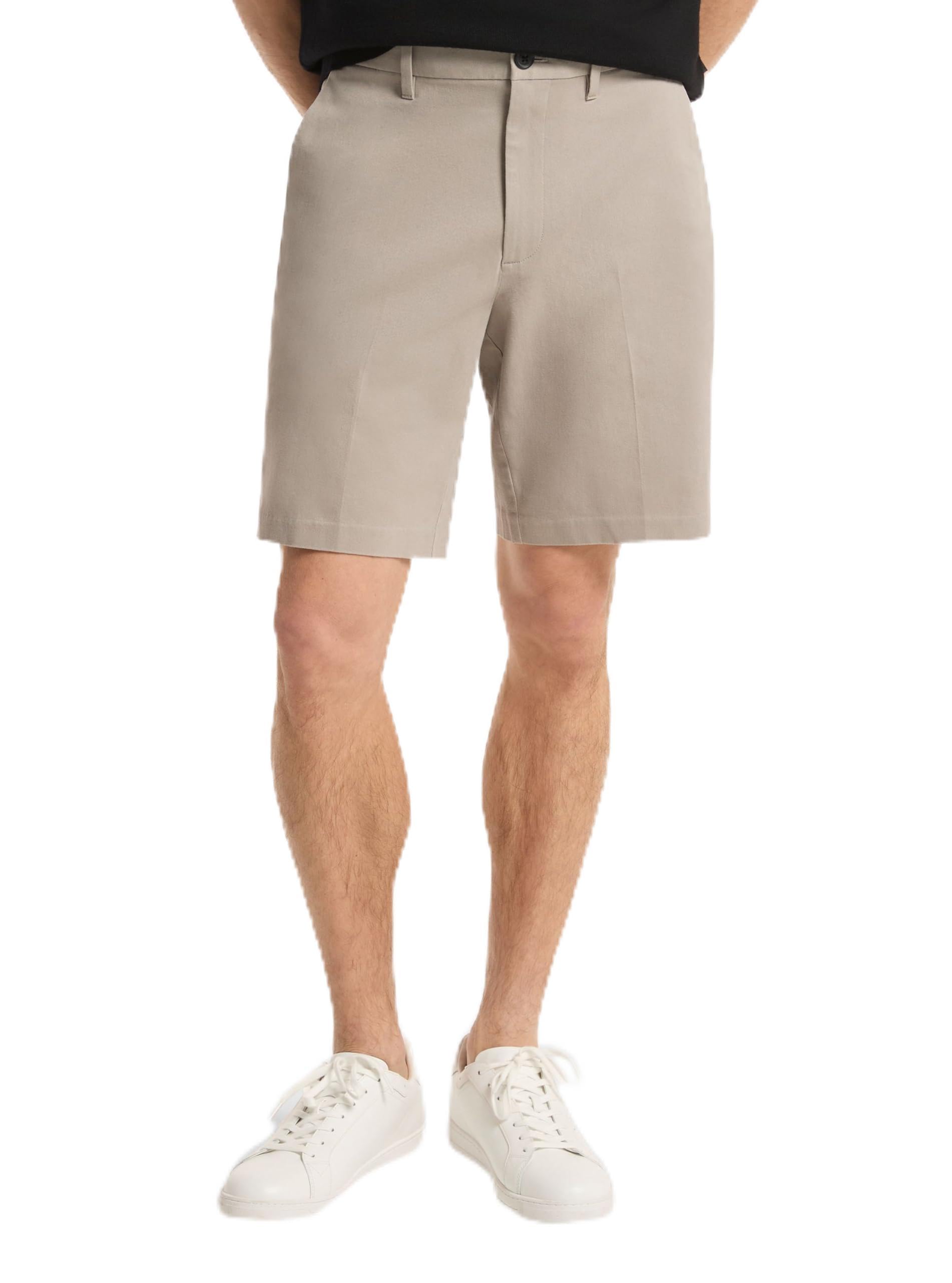 Michael Kors Men’s Cotton Stretch Short/Pearl Grey, 31