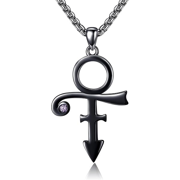 Amazon.com: THAWR Show Your Love with Prince Symbol Necklace Set