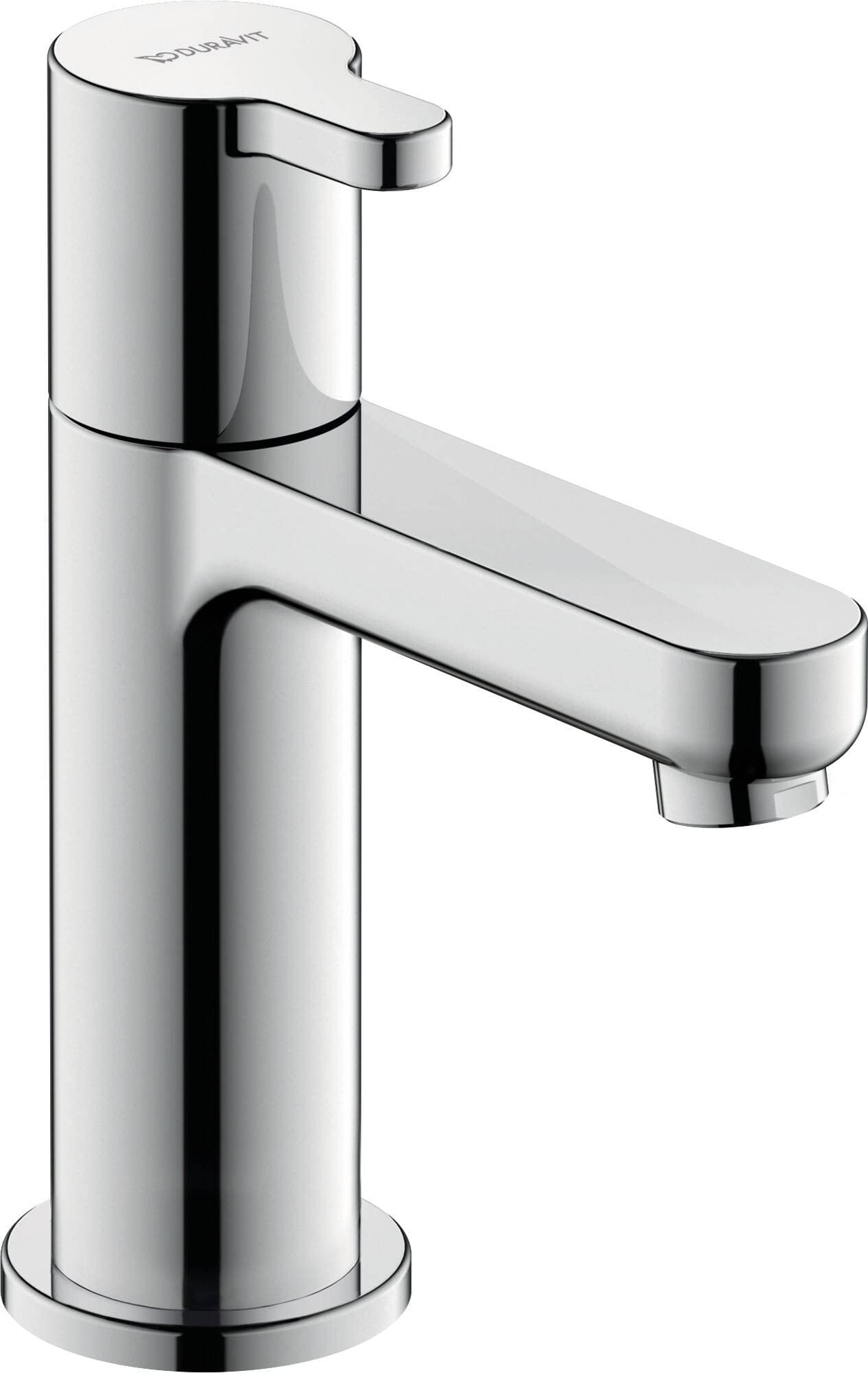 Duravit B.2 Pillar Tap (Spout Height 89 mm), Cold Water Basin Tap, Bathroom, Cold Water Tap, Chrome