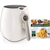 Philips Starfish Technology Airfryer with Cookbook, White - 1.8lb/2.75qt- HD9220/58