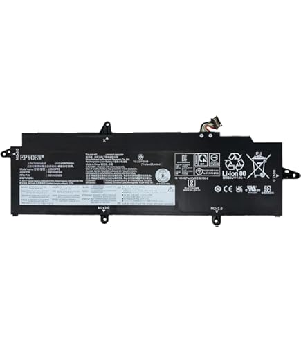 バッテリー良好ThinkPadX13 Gen2a RyzenPRO3 5450U Amazon.com: EPYOBW L20D4P73 Laptop Battery 54.7Wh 3564mAh 4-Cell