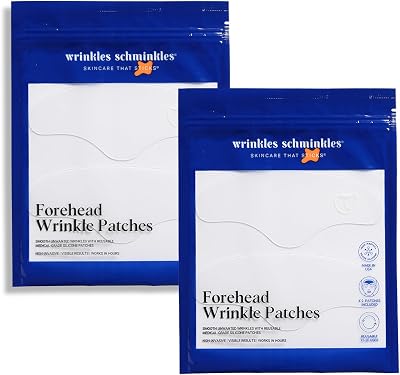 WRINKLES Forehead Patches 4-Pack Reusable Silicone Serums