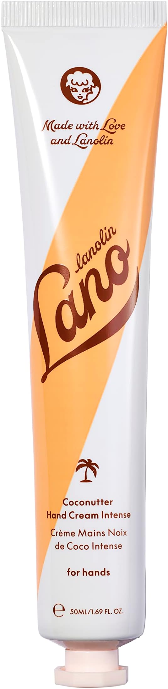 Lanolips Hand Cream Intense Coconutter 50ml Lanolin Coconut Vitamin E Shea