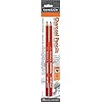 General Pencil 557-HB-BP Generals Charcoal Pencil HB 2 Each, 2 Count (Pack of 1), Multicolor