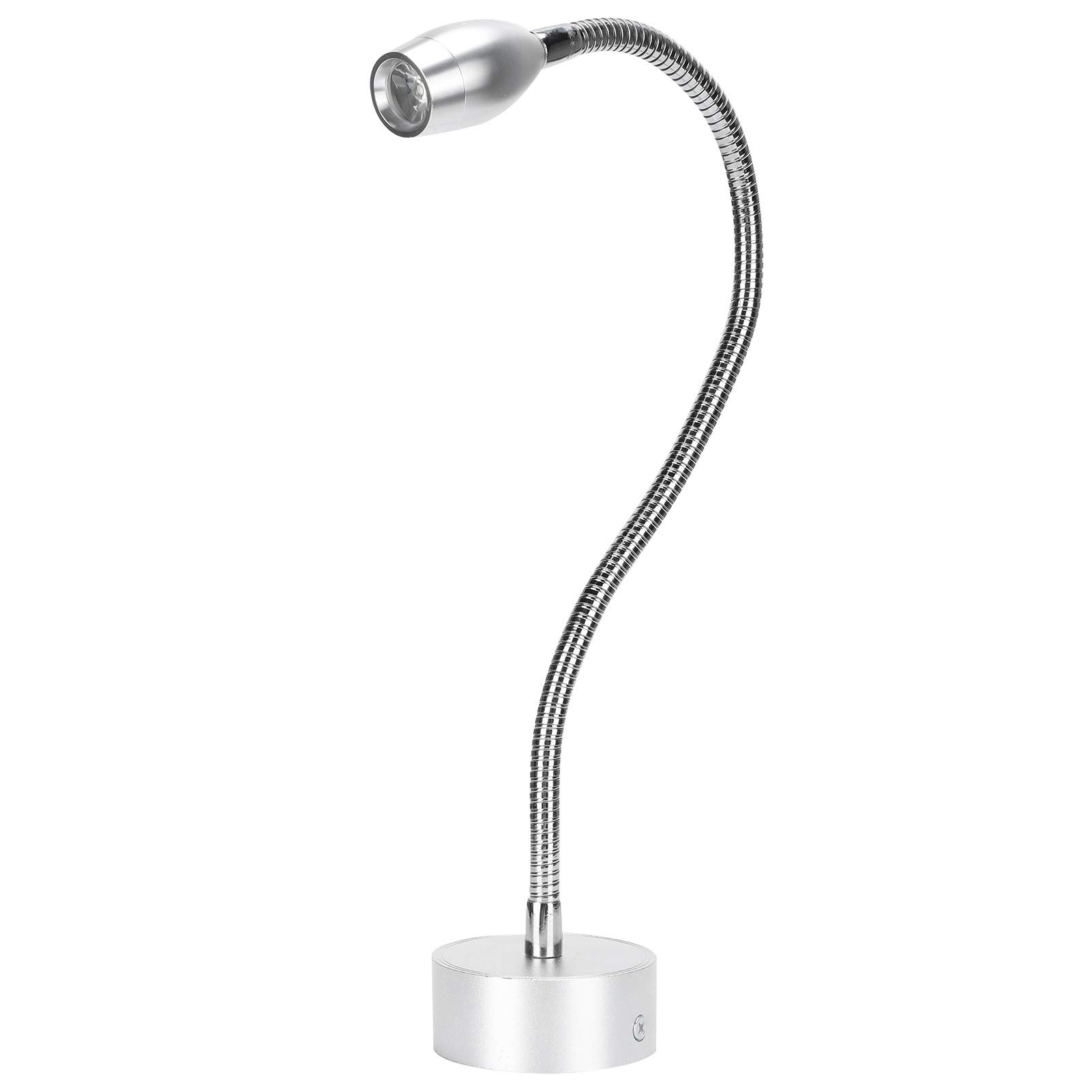 Photo 1 of Walfront 6000K LED Gooseneck Wall Light 360degree Adjustable Wall Lamp Bendable Bedside Light Spotlight for Bedroom 110240V, Spotlight