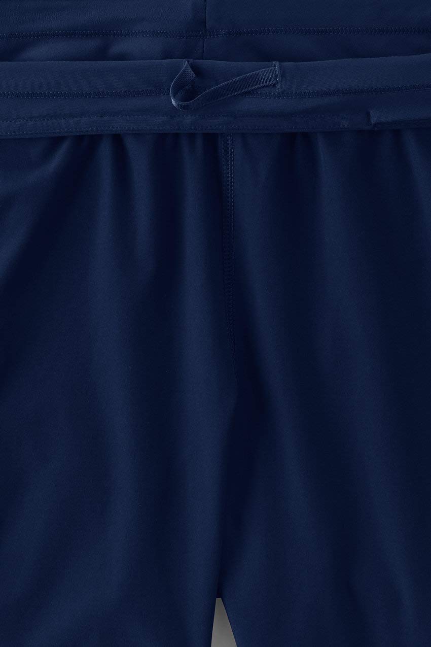 Lands' End Women's 5" Quick Dry Elastic Waist Board Shorts Swim Coverup Shorts with Panty