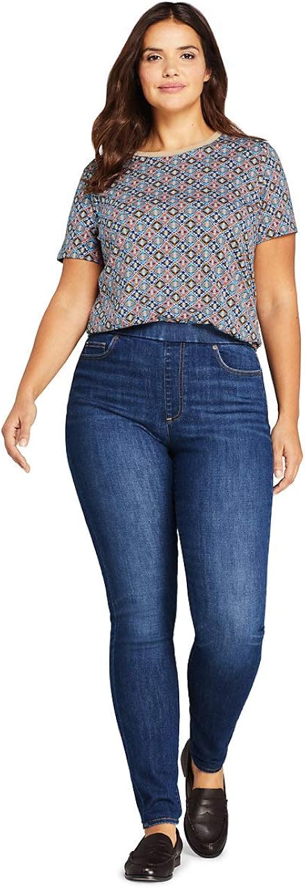 Womens Elastic Waist Pull On 