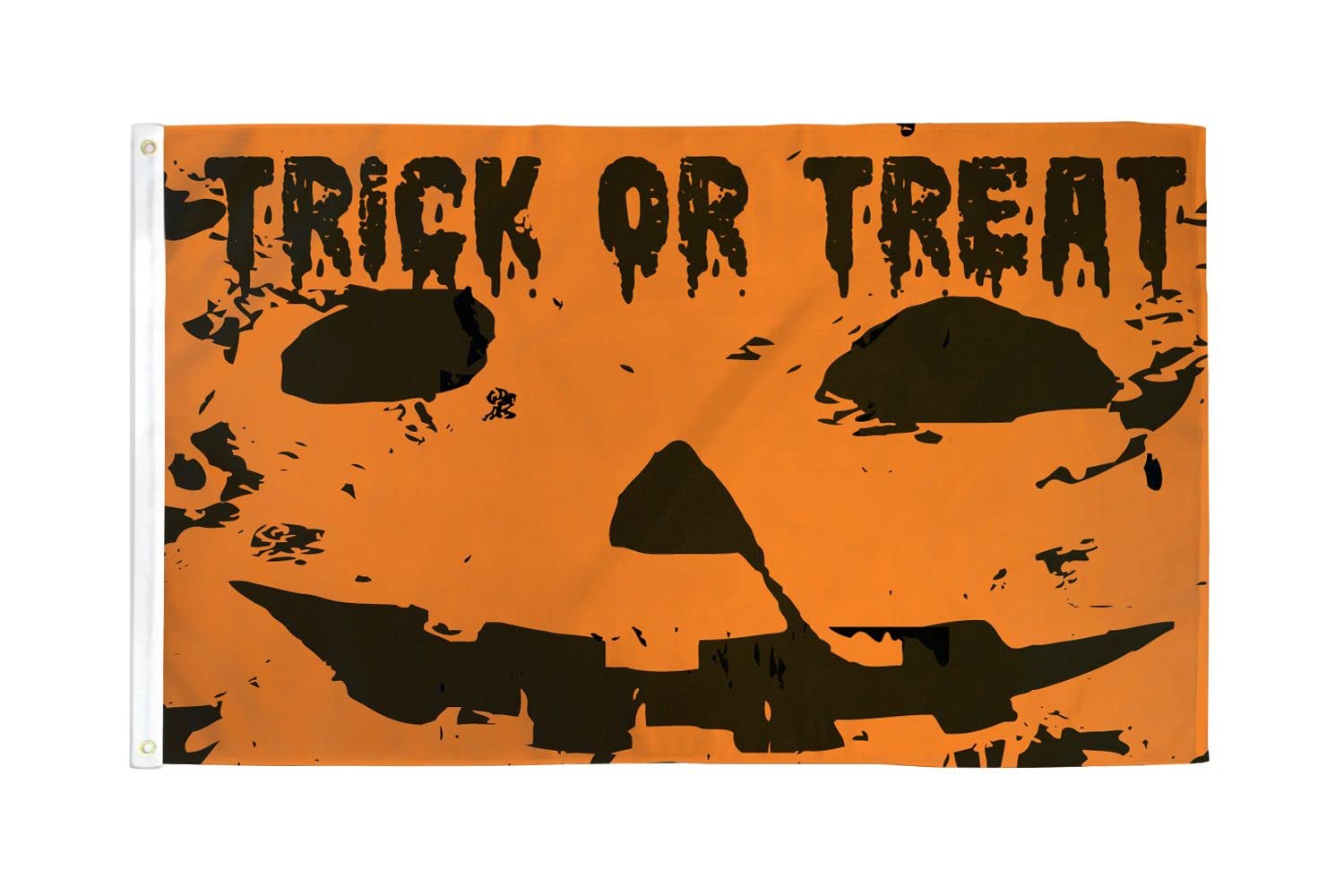 AZ FLAG - Halloween Trick Or Treat Flag - 3x5 Ft - 100D Polyester Happy Halloween Banner with Two Metal Grommets - Fade Resistant - Vivid Colors - 3' x 5' Feet - 150x90 Cm