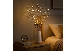 LED Branch Lights Battery Powered Indoor Decoration Lighting for Weddings, Birthdays, and Christmas