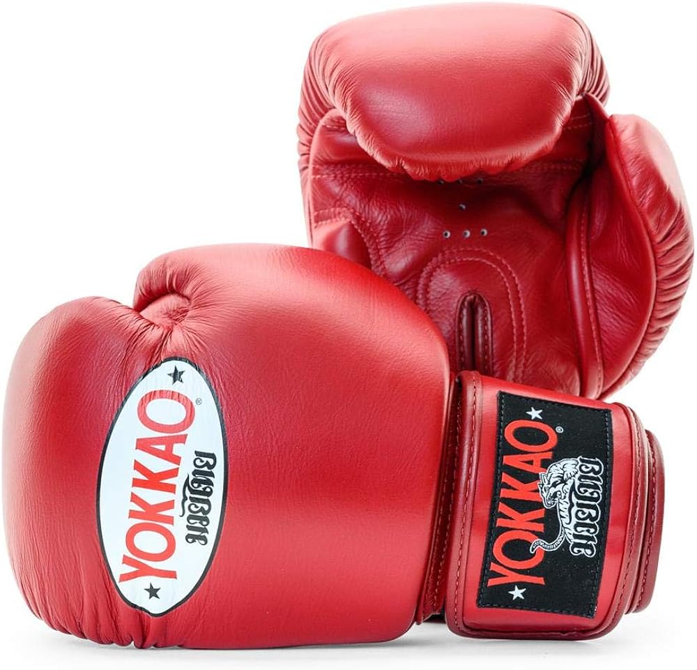 YOKKAO Matrix Breathable Muay Thai Boxing Glove Black, Red, Blue