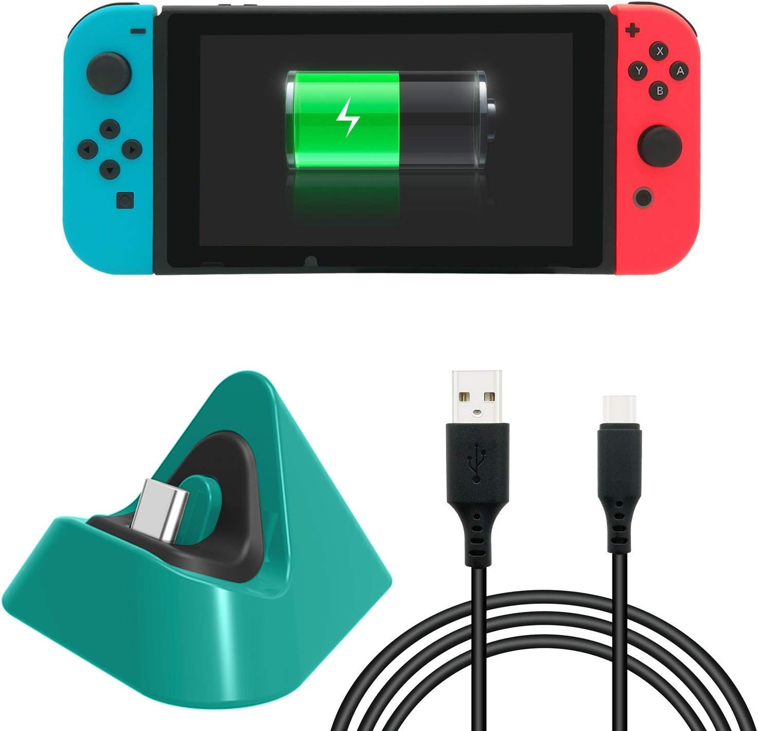 Portable Charging Dock for Nintendo Switch Lite and
